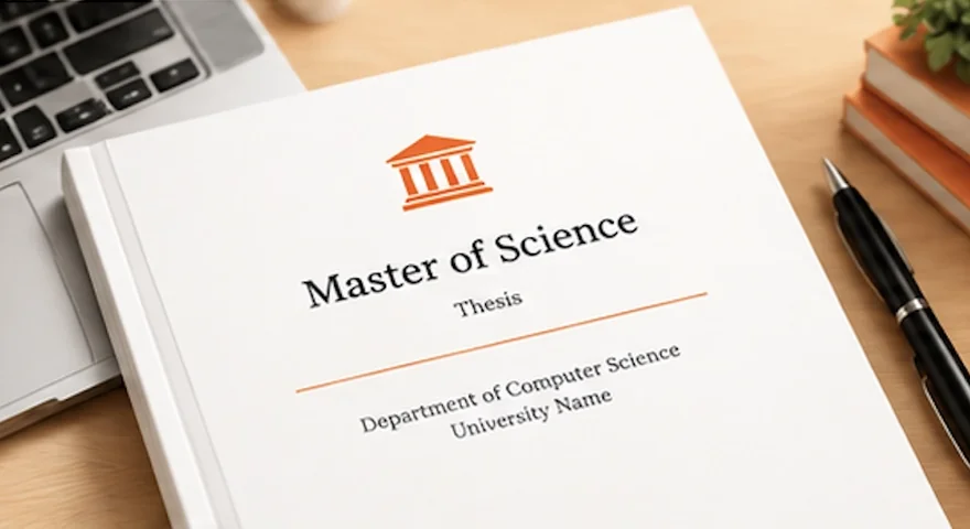 A thesis built from an accessible LaTeX template