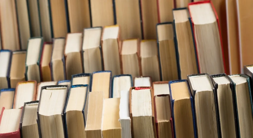 Books in a series set in LaTeX
