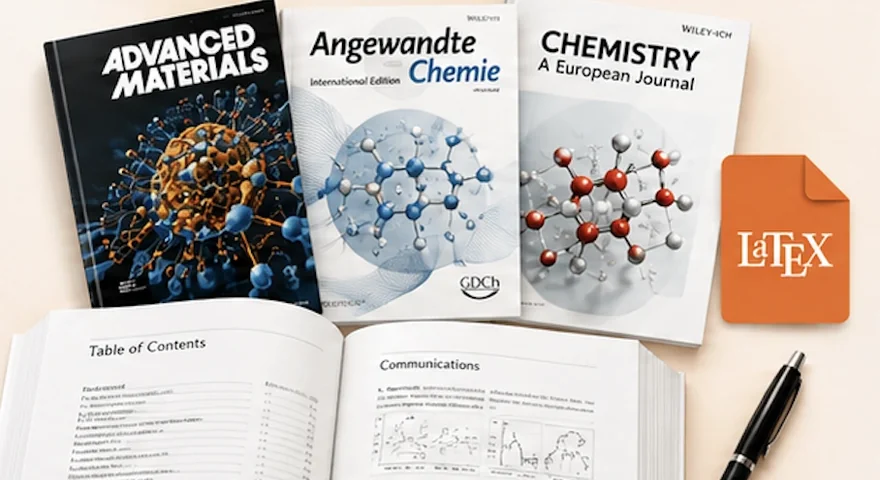 A Wiley-VCH journal article with its Table of Contents graphic
