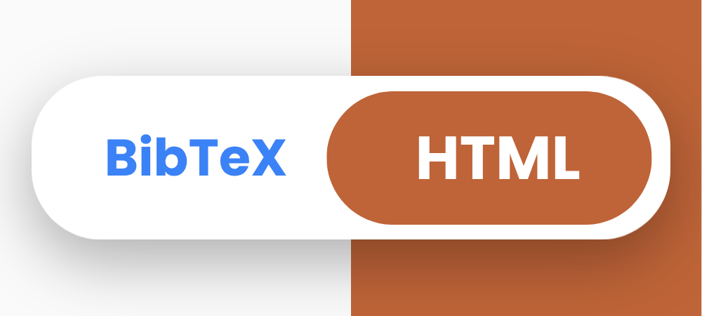 BibTeX to HTML Converter