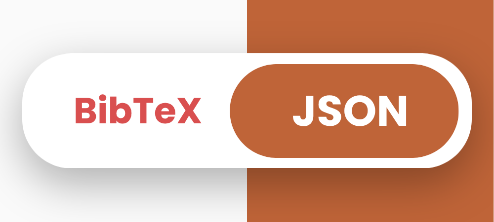 BibTeX to JSON Converter