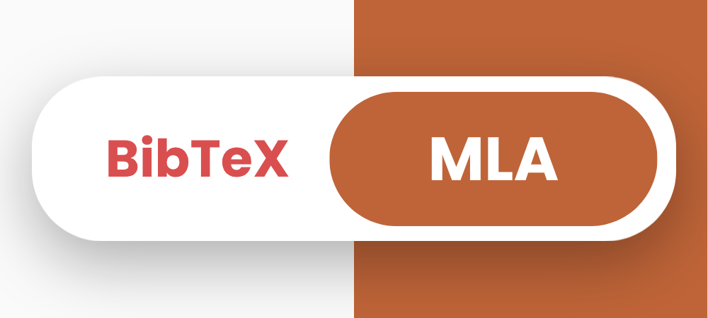 BibTeX to MLA converter