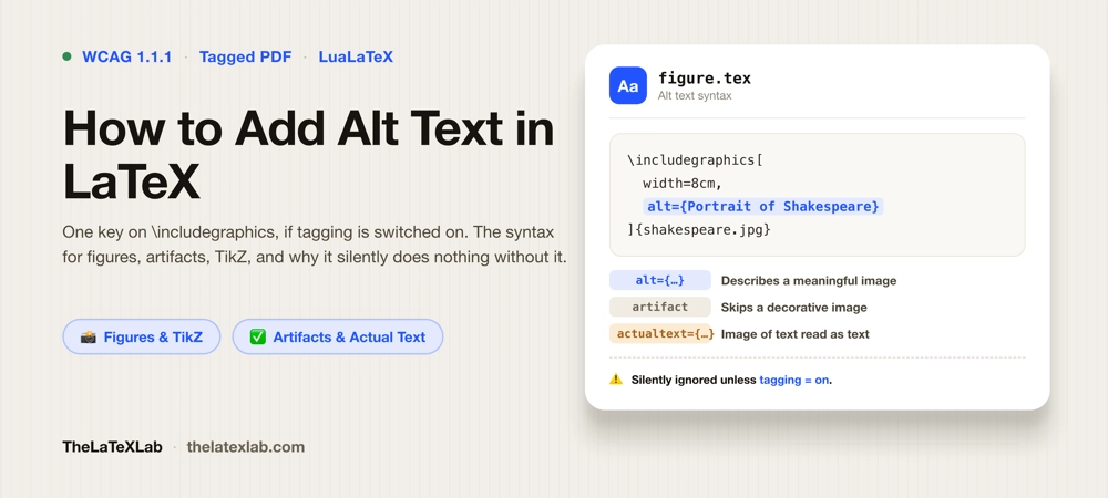 How to add alt text in LaTeX