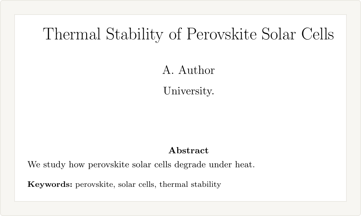 Springer Nature sn-jnl output with a bold Keywords line under the abstract